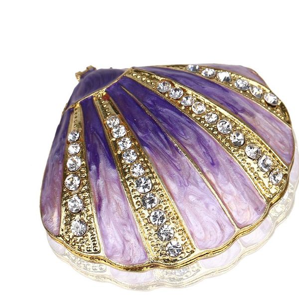 decorative objects & figurines h&d 2.6inch hand-painted seashell trinket box with rich enamel and sparkling rhinestones jewelry x'mas g
decorative objects & figurines h&d 2.6inch hand-painted seashell trinket box with rich enamel and sparkling rhinestones jewelry x'mas g