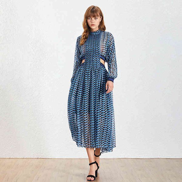 dresses vintage hollow out for female stand collar long sleeve high waist print elegant es women 2021 spring, Black;gray
dresses vintage hollow out for female stand collar long sleeve high waist print elegant es women 2021 spring, Black;gray