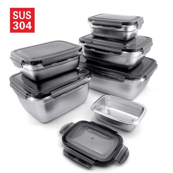 dinnerware sets korea style lunch box for container leakproof er storage school travel 304 stainless steel bento
dinnerware sets korea style lunch box for container leakproof er storage school travel 304 stainless steel bento