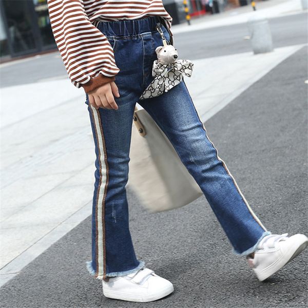 trendy girls jeans kids pants baby maiden girls bell bottom jeans slimming skinny denim pant tassel side ribbon jeans 3-12 years, White
trendy girls jeans kids pants baby maiden girls bell bottom jeans slimming skinny denim pant tassel side ribbon jeans 3-12 years, White