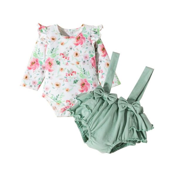 clothing sets lovely baby girl suspender shorts set, round neck long sleeve floral solid bow knot pants, kids, White
clothing sets lovely baby girl suspender shorts set, round neck long sleeve floral solid bow knot pants, kids, White