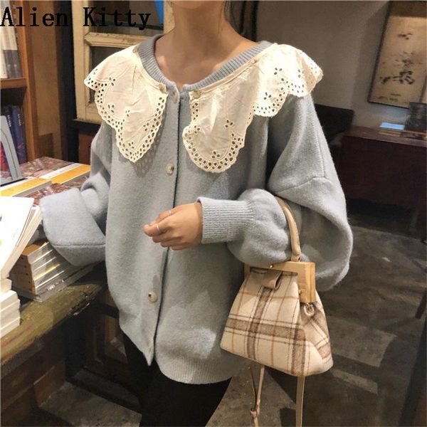 women's sweaters alien kitty autumn spring warm lace stylish fresh cardigans casual knitted elegant all-match solid sweater women sweet, White;black
women's sweaters alien kitty autumn spring warm lace stylish fresh cardigans casual knitted elegant all-match solid sweater women sweet, White;black