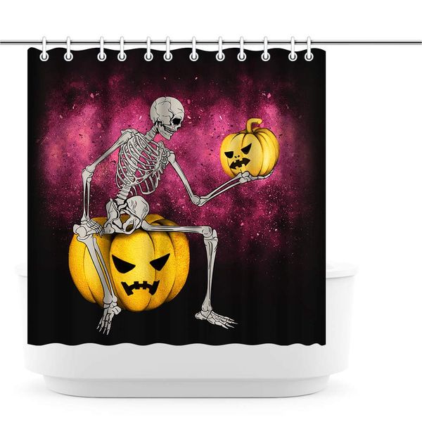 skull shower curtain scary skull skeleton with pumpkin in red meteorite background shower curtain for halloween all saints day
skull shower curtain scary skull skeleton with pumpkin in red meteorite background shower curtain for halloween all saints day