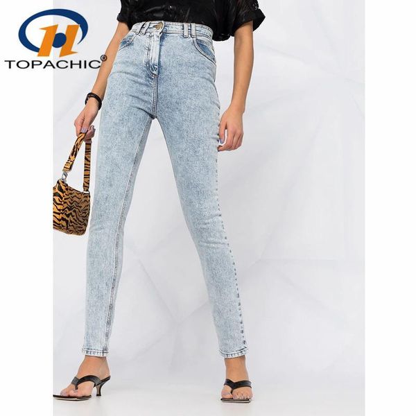 3.12 high end quality spring summer fashion waist washed denim pencil pants women women's jeans, Blue
3.12 high end quality spring summer fashion waist washed denim pencil pants women women's jeans, Blue