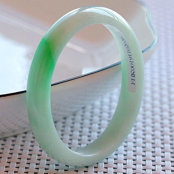 other bracelets zheru jewelry natural burmese jade a grade light color 54mm-64mm two-color bracelet elegant princess gift, Golden;silver
other bracelets zheru jewelry natural burmese jade a grade light color 54mm-64mm two-color bracelet elegant princess gift, Golden;silver
