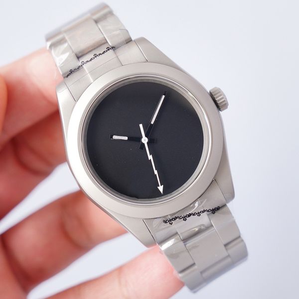 men's watch folding buckle stainless steel bracelet case anti-fingerprint coating sapphire waterproof mechanical watches, Slivery;brown
men's watch folding buckle stainless steel bracelet case anti-fingerprint coating sapphire waterproof mechanical watches, Slivery;brown