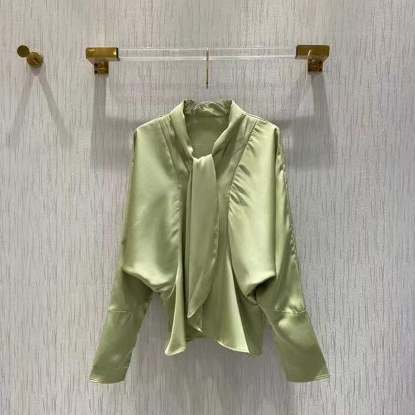 women's blouses & shirts 2021 autumn fashion runway solid blouse loose bow collar shirt all-match lady's, White
women's blouses & shirts 2021 autumn fashion runway solid blouse loose bow collar shirt all-match lady's, White