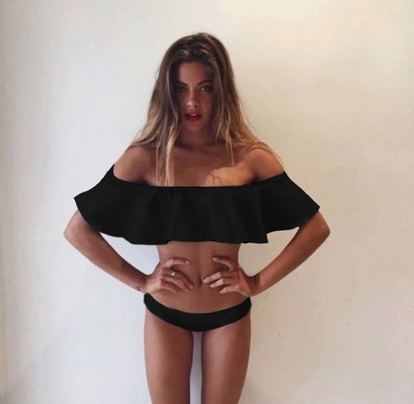 women's swimwear swimsuits two piece set monokini bathing suits beach women black white s-xl d61t, White;black
women's swimwear swimsuits two piece set monokini bathing suits beach women black white s-xl d61t, White;black