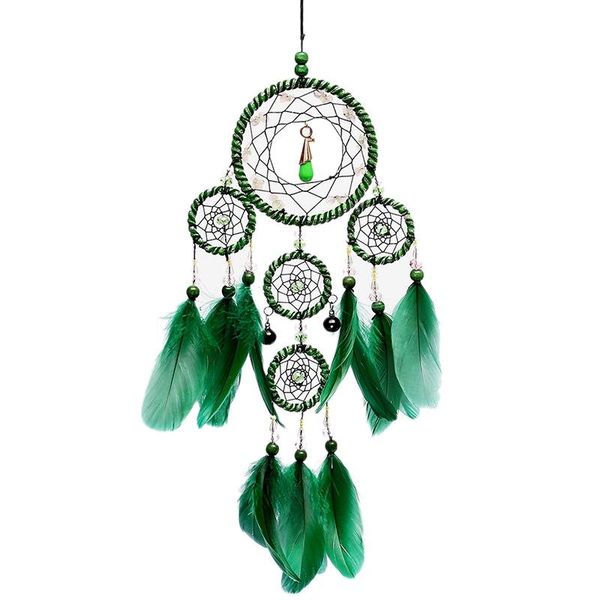 creative handmade forest wall hanging feathers dream catcher tapestry crafts ornaments gift home decor green length 50cm decorative objects
creative handmade forest wall hanging feathers dream catcher tapestry crafts ornaments gift home decor green length 50cm decorative objects