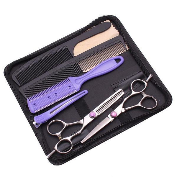 hair scissors set purple dragon 5.5" 6" japan 440c barber thinning shears professional hairdressing 9014#
hair scissors set purple dragon 5.5" 6" japan 440c barber thinning shears professional hairdressing 9014#