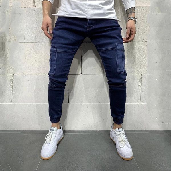 men's bunch slim jeans hip-hop feet denim pants 2021 spring fashion streetwear skinny jeans male brand casual cowboy clothes, Blue
men's bunch slim jeans hip-hop feet denim pants 2021 spring fashion streetwear skinny jeans male brand casual cowboy clothes, Blue