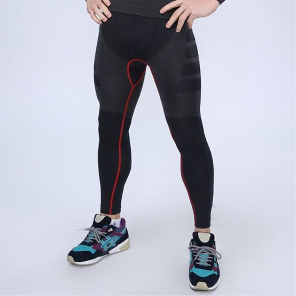 men casual skinny pencil pants fitness elastic waist polyester full length compression trousers leggings men's, Black
men casual skinny pencil pants fitness elastic waist polyester full length compression trousers leggings men's, Black