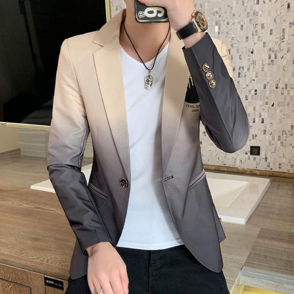 men's suits & blazers korean style men printed suit male version the self-cultivation blazer stand-up collar chinese tunic casual thin, White;black
men's suits & blazers korean style men printed suit male version the self-cultivation blazer stand-up collar chinese tunic casual thin, White;black