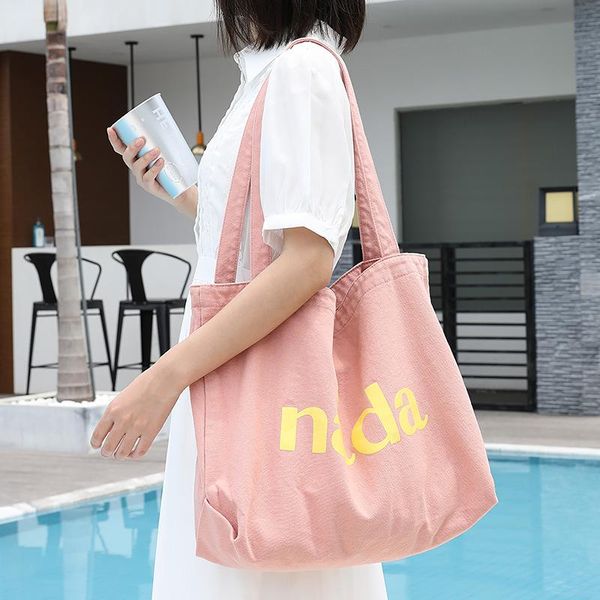 evening bags leisure women letter printing canvas shopping bag girl books female cotton cloth tote reusable grocery shopper
evening bags leisure women letter printing canvas shopping bag girl books female cotton cloth tote reusable grocery shopper