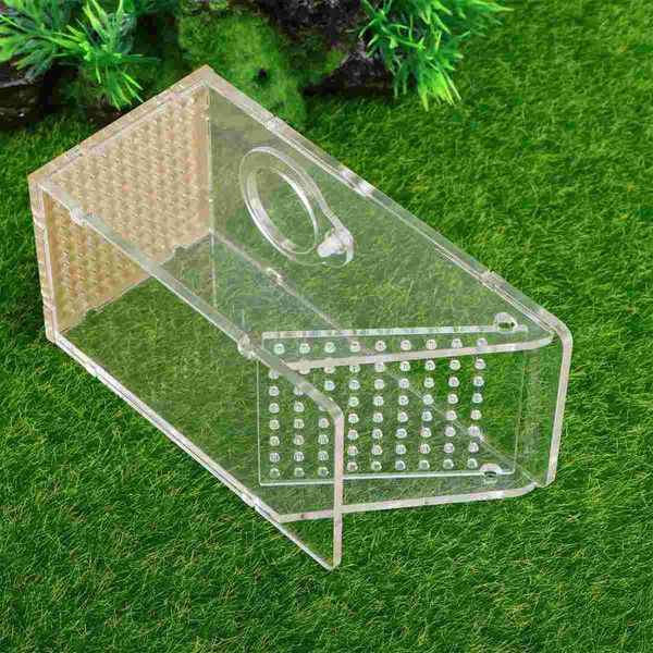 fishing accessories acrylic crab box practical fish tank catcher aquarium one-way trap
fishing accessories acrylic crab box practical fish tank catcher aquarium one-way trap