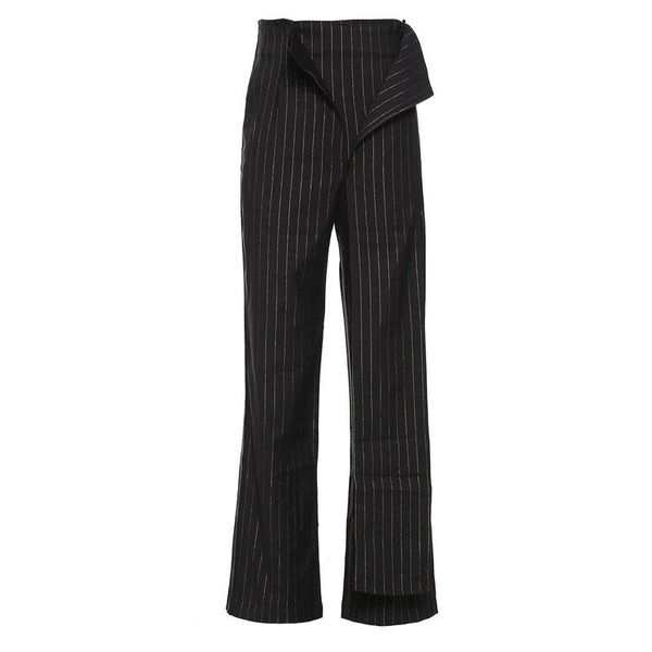 fall / winter 2021 fashion black gold stripe high waist pants straight tube wide leg casual trousers irregular nhbr women's & capris, Black;white
fall / winter 2021 fashion black gold stripe high waist pants straight tube wide leg casual trousers irregular nhbr women's & capris, Black;white