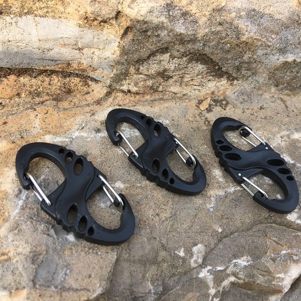 household sundries 1000pcs black plastic s-biner clips for paracord bracelet carabiner s keychain keyring bulk package dh9470
household sundries 1000pcs black plastic s-biner clips for paracord bracelet carabiner s keychain keyring bulk package dh9470