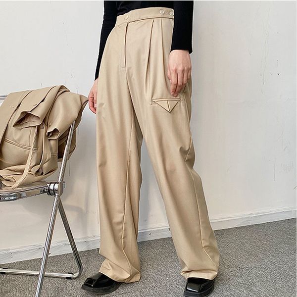 men's pants pant niche design asymmetric loose casual suit male wide-leg long trousers qpll, Black
men's pants pant niche design asymmetric loose casual suit male wide-leg long trousers qpll, Black