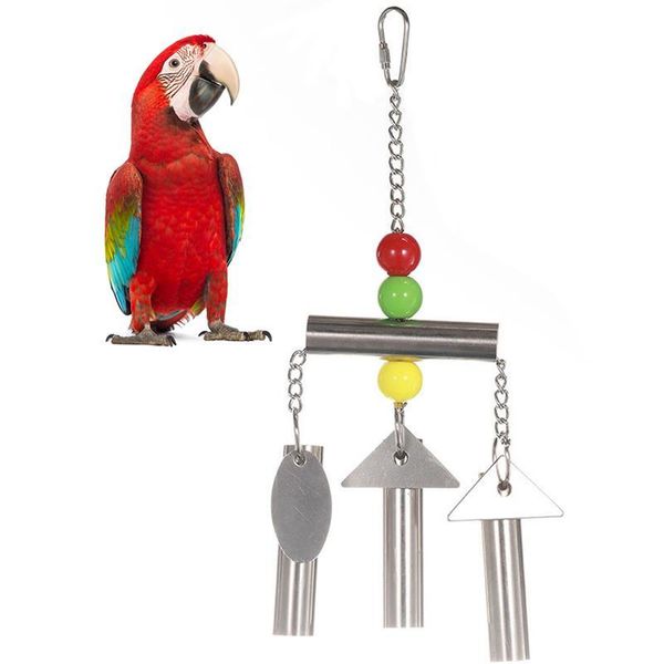 other bird supplies 1pc multifunction parrot bell toys stand creative stainless steel squirrel perch cage toy pet
other bird supplies 1pc multifunction parrot bell toys stand creative stainless steel squirrel perch cage toy pet