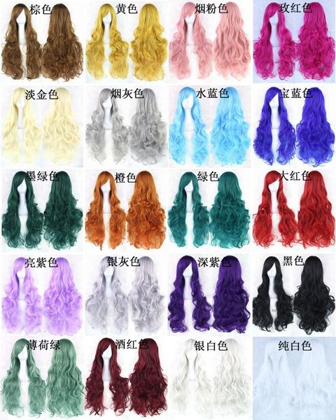 other event & party supplies anime wig 20 colors 80cm long curly women heat resistant synthetic hair blonde gray wavy cosplay wigs costume p
other event & party supplies anime wig 20 colors 80cm long curly women heat resistant synthetic hair blonde gray wavy cosplay wigs costume p
