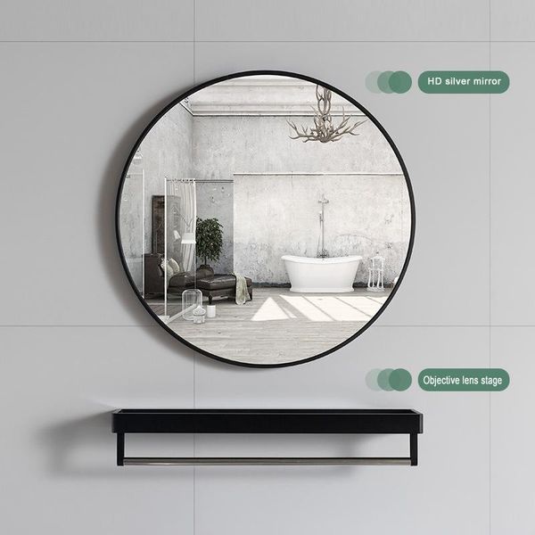 mirrors 60cm decorative mirror round bathroom with shelf wall hanging punch for women make up miroir vanity
mirrors 60cm decorative mirror round bathroom with shelf wall hanging punch for women make up miroir vanity