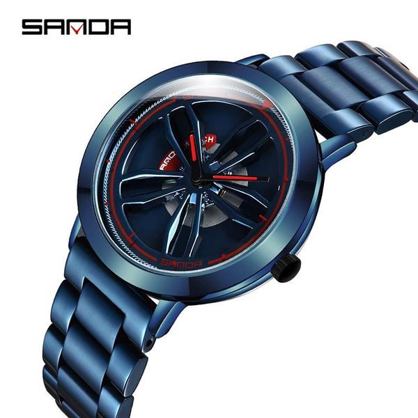 wristwatches sanda business stainless steel strap men's quartz watch fashion waterproof clock wristwatch male relogio feminino 2021 blu, Slivery;brown
wristwatches sanda business stainless steel strap men's quartz watch fashion waterproof clock wristwatch male relogio feminino 2021 blu, Slivery;brown