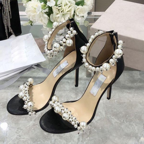 dress shoes 2021 summer a-word buckle crystal pearl sandals fashion women's high heels stiletto wedding female party sandalias, Black
dress shoes 2021 summer a-word buckle crystal pearl sandals fashion women's high heels stiletto wedding female party sandalias, Black