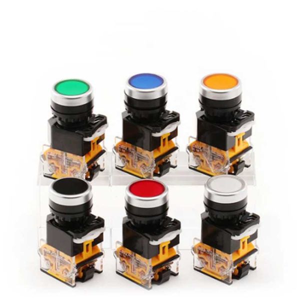smart home control 1pc la38-11 no nc momentary or maintained action red green yellow white blue black push button switch ac 440v 10a dpst 22
smart home control 1pc la38-11 no nc momentary or maintained action red green yellow white blue black push button switch ac 440v 10a dpst 22