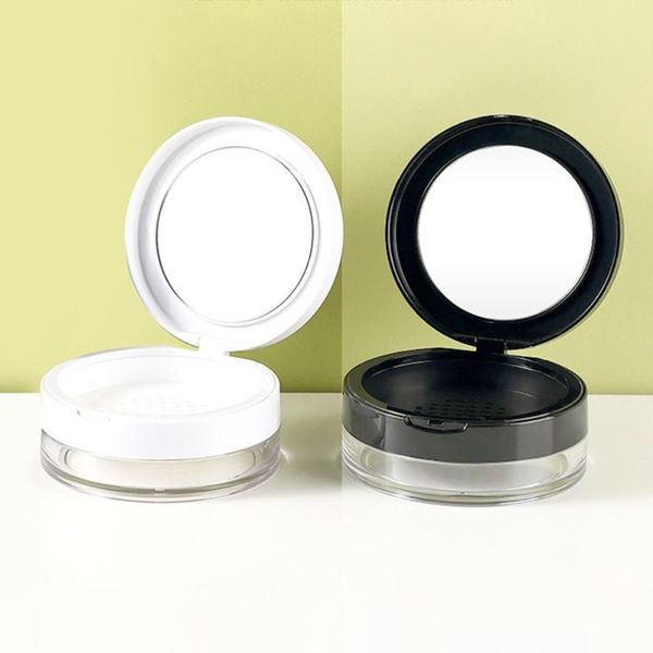 storage bottles & jars 1pc 10g portable empty powder case loose box with mirror cosmetic dispensing container white
storage bottles & jars 1pc 10g portable empty powder case loose box with mirror cosmetic dispensing container white