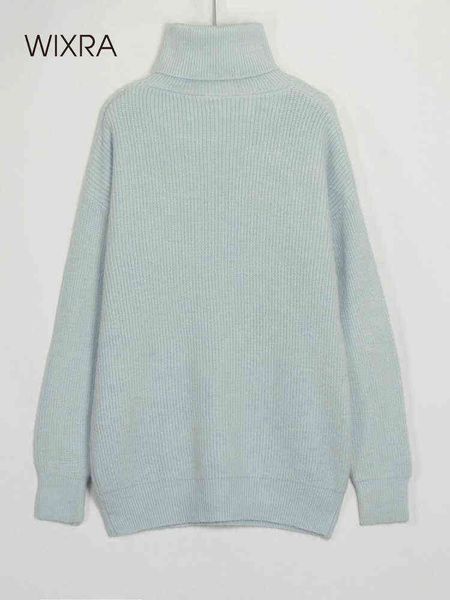 wixra soft turtleneck sweaters women pullover thick warm jumper korean chic fashion autumn winter femme solid knitwear 211217, White;black
wixra soft turtleneck sweaters women pullover thick warm jumper korean chic fashion autumn winter femme solid knitwear 211217, White;black