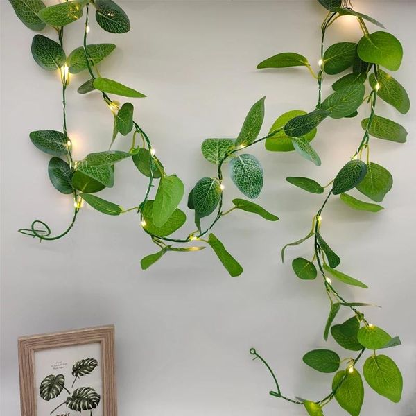 20leds artificial ivy garland fake leaves plants vine fairy copper wire led string lights holiday wedding xmas decoration strings
20leds artificial ivy garland fake leaves plants vine fairy copper wire led string lights holiday wedding xmas decoration strings