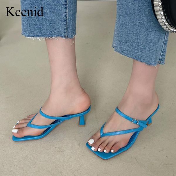 kcenid blue slippers women shoes thin heels rome fashion narrow band flip flops white black leisure sandals slides big size 42
kcenid blue slippers women shoes thin heels rome fashion narrow band flip flops white black leisure sandals slides big size 42