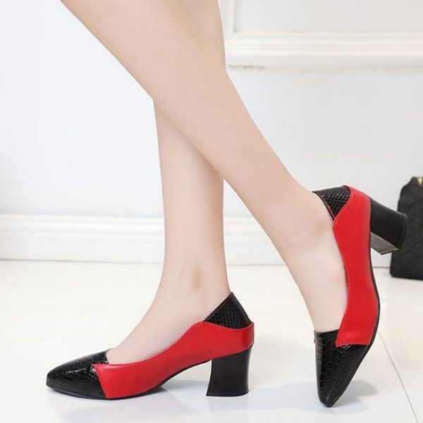 dress shoes cresfimix women classic red & black multi color slip on high heel lady fashion square pumps for party c5966
dress shoes cresfimix women classic red & black multi color slip on high heel lady fashion square pumps for party c5966