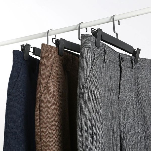 men trousers long pants wool tweed leisure cotton male gentleman herringbone business suit pant for wedding groom, Black
men trousers long pants wool tweed leisure cotton male gentleman herringbone business suit pant for wedding groom, Black