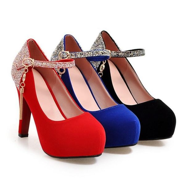dress shoes women high-heeled mixed colors low mouth all-match sequins evening party buckle strap pumps woman heels, Black
dress shoes women high-heeled mixed colors low mouth all-match sequins evening party buckle strap pumps woman heels, Black