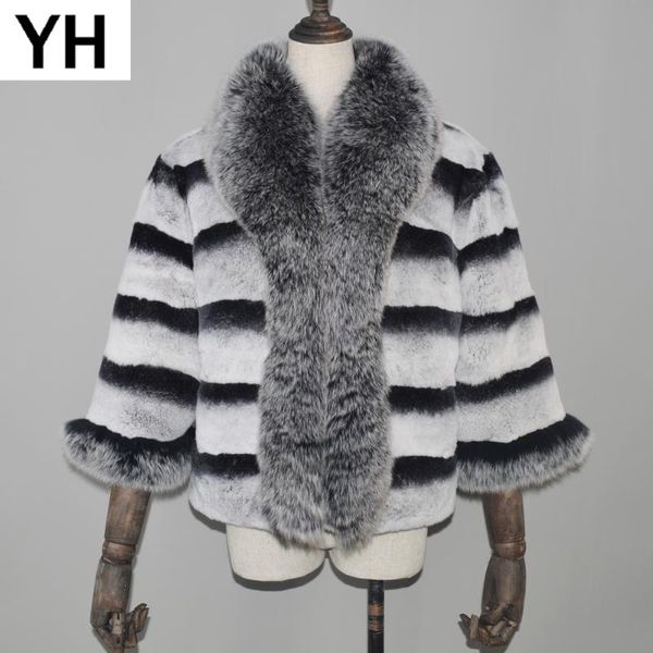 women's fur & faux women rex coat warm soft jacket with big real collar 100% natural overcoat, Black
women's fur & faux women rex coat warm soft jacket with big real collar 100% natural overcoat, Black