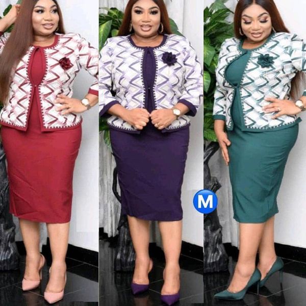 ethnic clothing 2xl-6xl plus size african dresses for women dashiki 2 piece coat + dress sets clothes bazin riche robe africaine femme, Red
ethnic clothing 2xl-6xl plus size african dresses for women dashiki 2 piece coat + dress sets clothes bazin riche robe africaine femme, Red