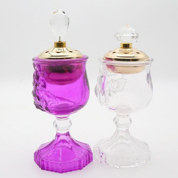 fragrance lamps a variety of colors simple home art ornaments crystal incense burner decoration
fragrance lamps a variety of colors simple home art ornaments crystal incense burner decoration