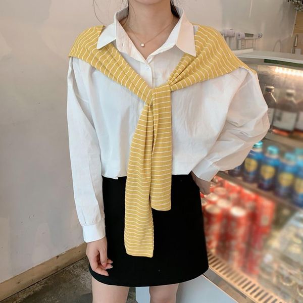 women solid color chiffon blouses long sleeve blouse casual loose shopping&travel&dating&work shirt 2colors women's & shirts, White
women solid color chiffon blouses long sleeve blouse casual loose shopping&travel&dating&work shirt 2colors women's & shirts, White