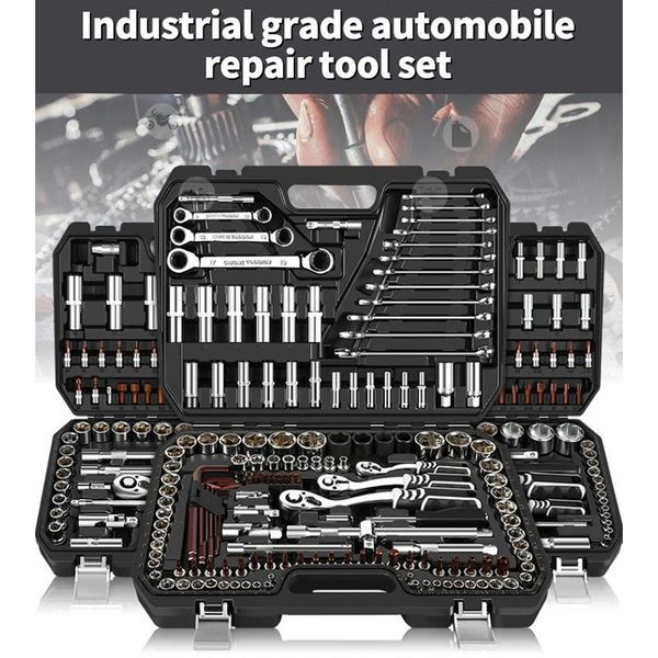 professional hand tool sets 46/53pcs automobile repair set multifunctional chromes vanadium steel repairing for car
professional hand tool sets 46/53pcs automobile repair set multifunctional chromes vanadium steel repairing for car