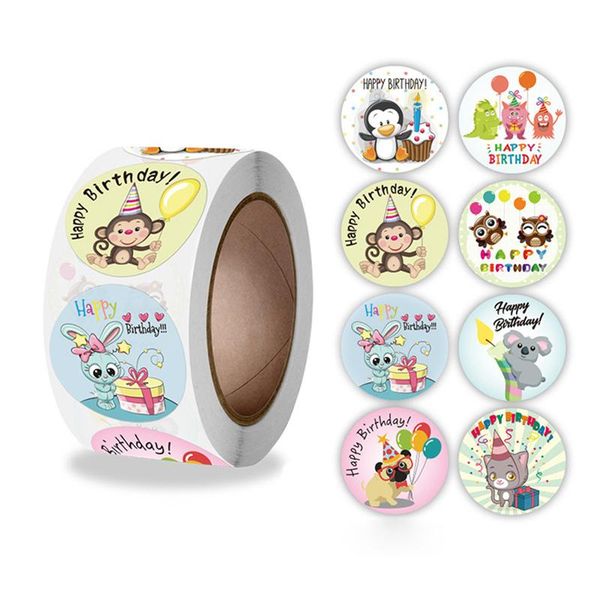 cartoon animals happy birthday stickers for party decor envelope sealing label gift packing adhesive sticker greeting card wrap
cartoon animals happy birthday stickers for party decor envelope sealing label gift packing adhesive sticker greeting card wrap