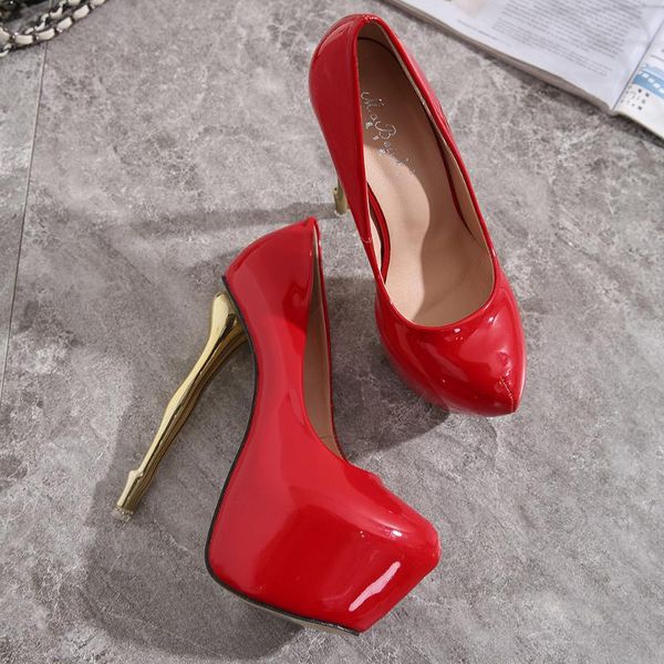 dress shoes 2021 women extreme 16cm high heels scarpins red prom party pumps lady fetish valentine wedding 6cm platform, Black
dress shoes 2021 women extreme 16cm high heels scarpins red prom party pumps lady fetish valentine wedding 6cm platform, Black