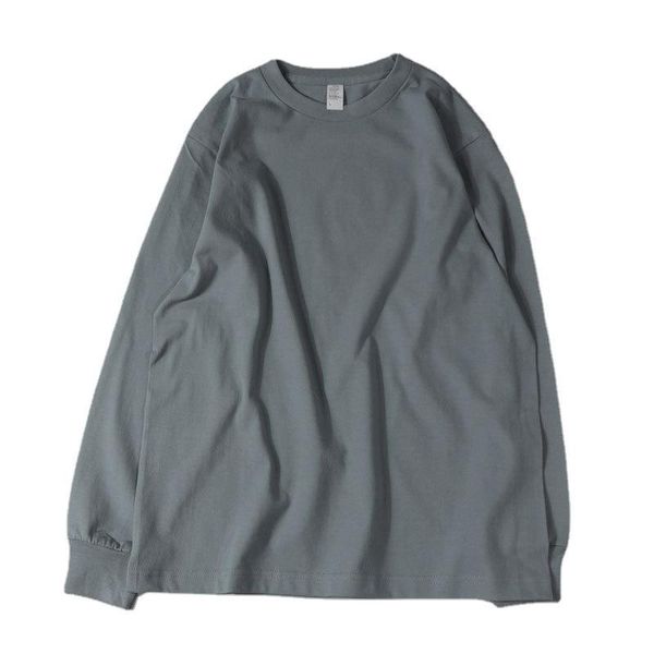men's t-shirts pure cotton blue-gray ribbed long-sleeved t-shirt solid color outer wear and inner bottoming shirt tide, White;black
men's t-shirts pure cotton blue-gray ribbed long-sleeved t-shirt solid color outer wear and inner bottoming shirt tide, White;black