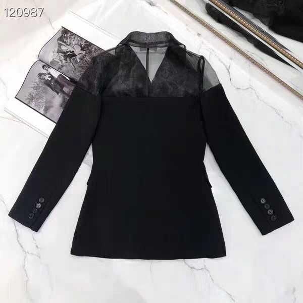 women's suits & blazers women elegant blazer double breasted mesh patchwork coat long sleeve slim fit, White;black
women's suits & blazers women elegant blazer double breasted mesh patchwork coat long sleeve slim fit, White;black