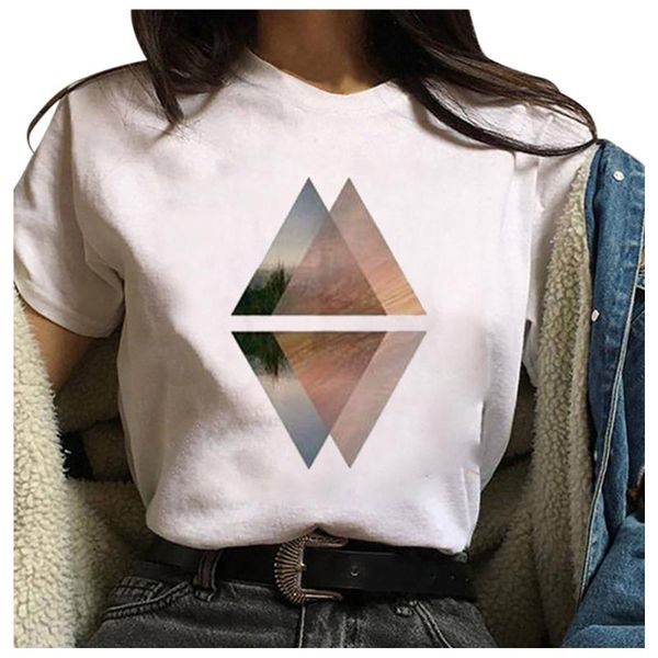 women's t-shirt women geometric figure print t shirt summer o neck short sleeve female graphic harajuku white tee 2021 #t1q
women's t-shirt women geometric figure print t shirt summer o neck short sleeve female graphic harajuku white tee 2021 #t1q