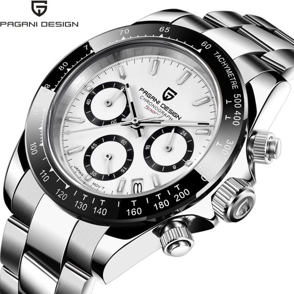 wristwatches 2021 pagani design men's quartz watch business waterproof sapphire vk63 chronograph relogio masculino, Slivery;brown
wristwatches 2021 pagani design men's quartz watch business waterproof sapphire vk63 chronograph relogio masculino, Slivery;brown