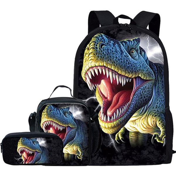 custom single package tyrannosaurus printing backpack set school bags for teenager boys girls children book
custom single package tyrannosaurus printing backpack set school bags for teenager boys girls children book