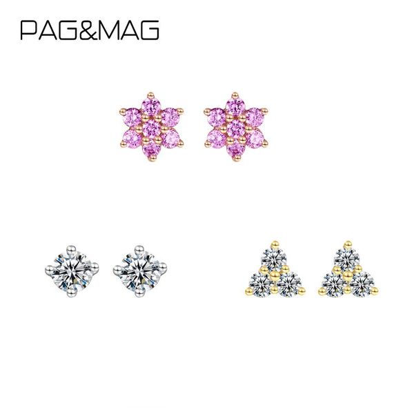 stud pag&mag 925 sterling silver samll geometry zircon earrings for women korean wedding fashion jewelry gifts, Golden;silver
stud pag&mag 925 sterling silver samll geometry zircon earrings for women korean wedding fashion jewelry gifts, Golden;silver