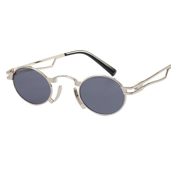 sunglasses small punk style female metal oval personality frame eyewear trend street beat travel sun glasses women steampunk, White;black
sunglasses small punk style female metal oval personality frame eyewear trend street beat travel sun glasses women steampunk, White;black