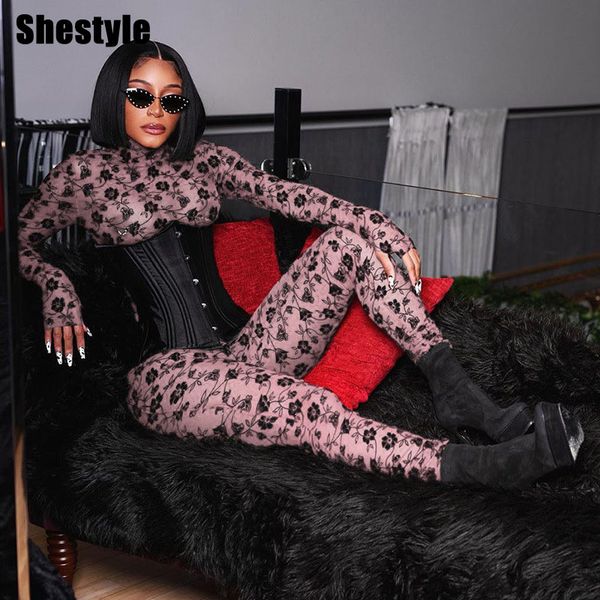 shestyle transparent mesh chic jumpsuits women back zip flower printed see through clubwear girdle corset clothes 2021by, Black;white
shestyle transparent mesh chic jumpsuits women back zip flower printed see through clubwear girdle corset clothes 2021by, Black;white